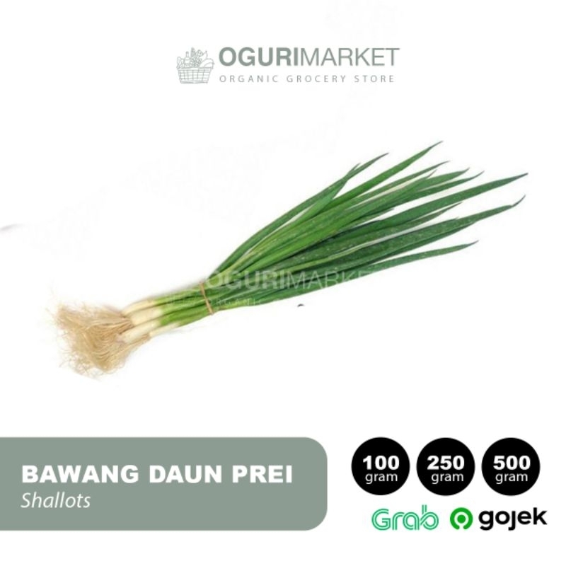 

Sayur Bawang Daun Bawang Daun Prei - Green Onion 100gr