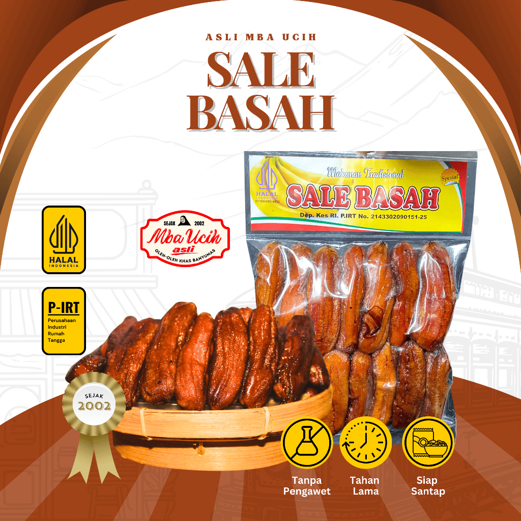 

Sale Basah Asli Mba Ucih Oleh Oleh Khas Banyumas