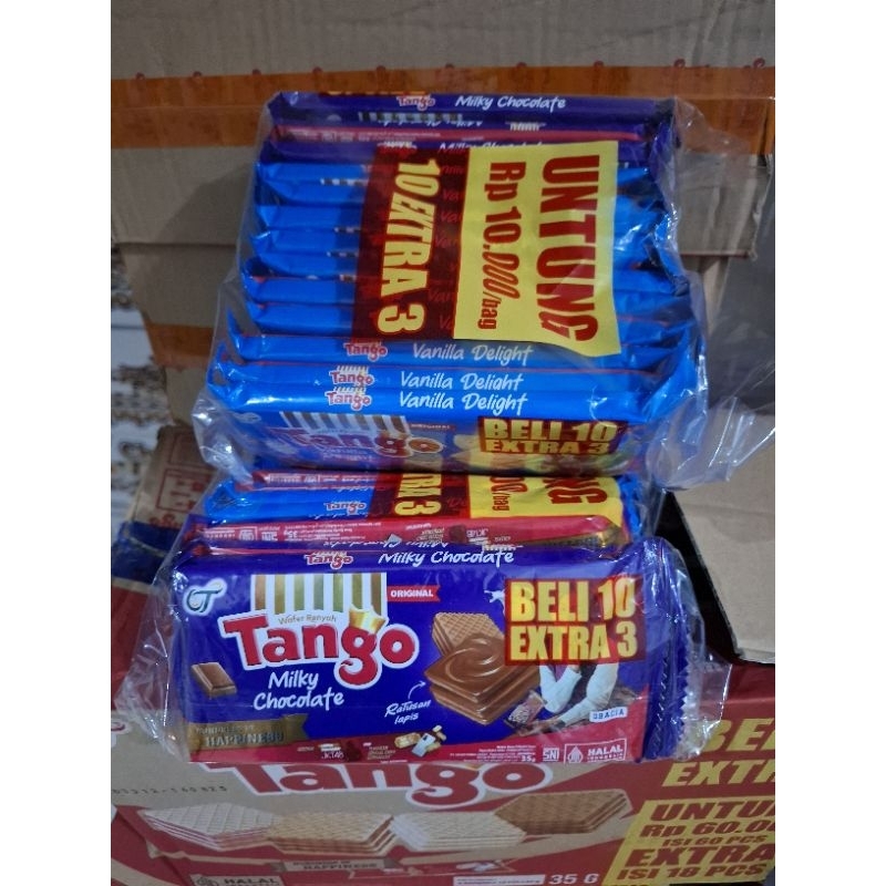 

TANGO WAFER 35 GRAM 1 PACK ISI 10 + 1 BUNGKUS