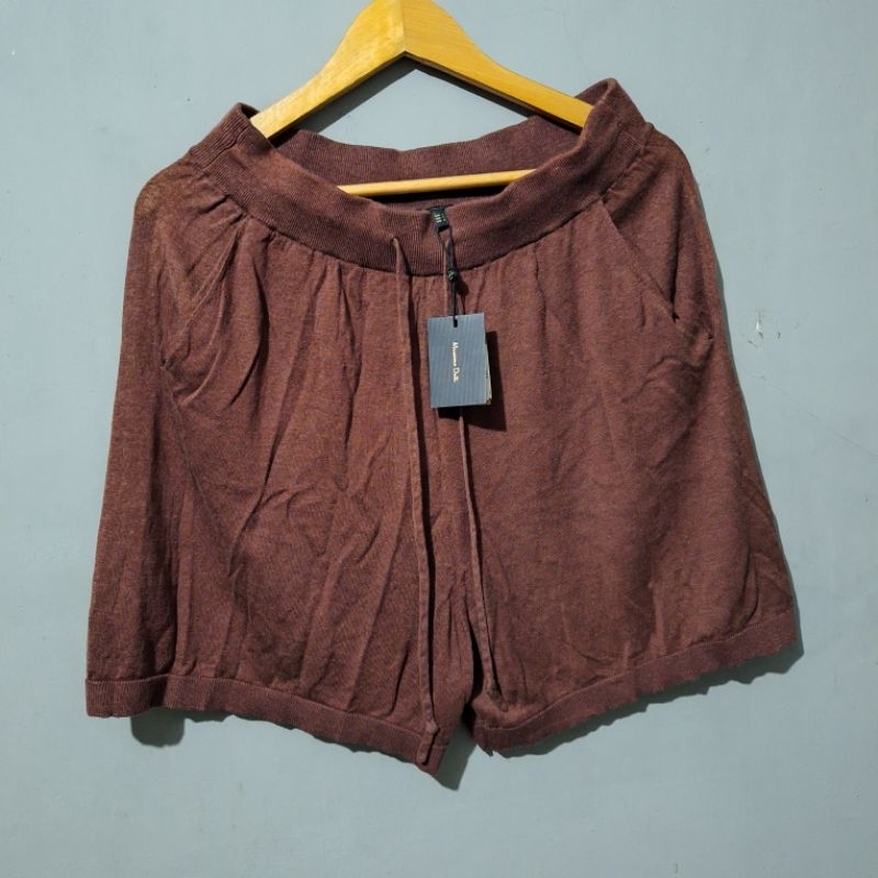 MASSIMO DUTTI CELANA PENDEK KNIT PRIA ORIGINAL NEW