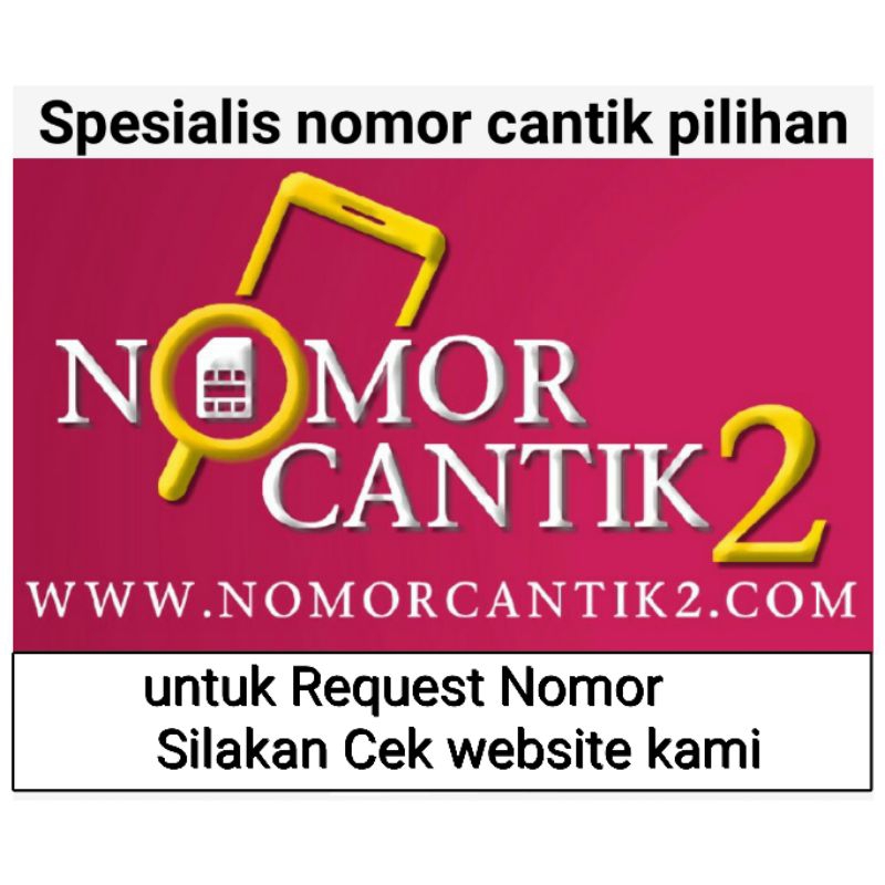nomor cantik XL pilihan