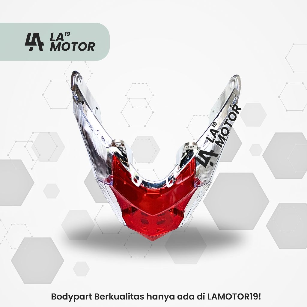 Reflektor Lampu Belakang Stoplamp Vario Led Old 125 150 2015 - 2017