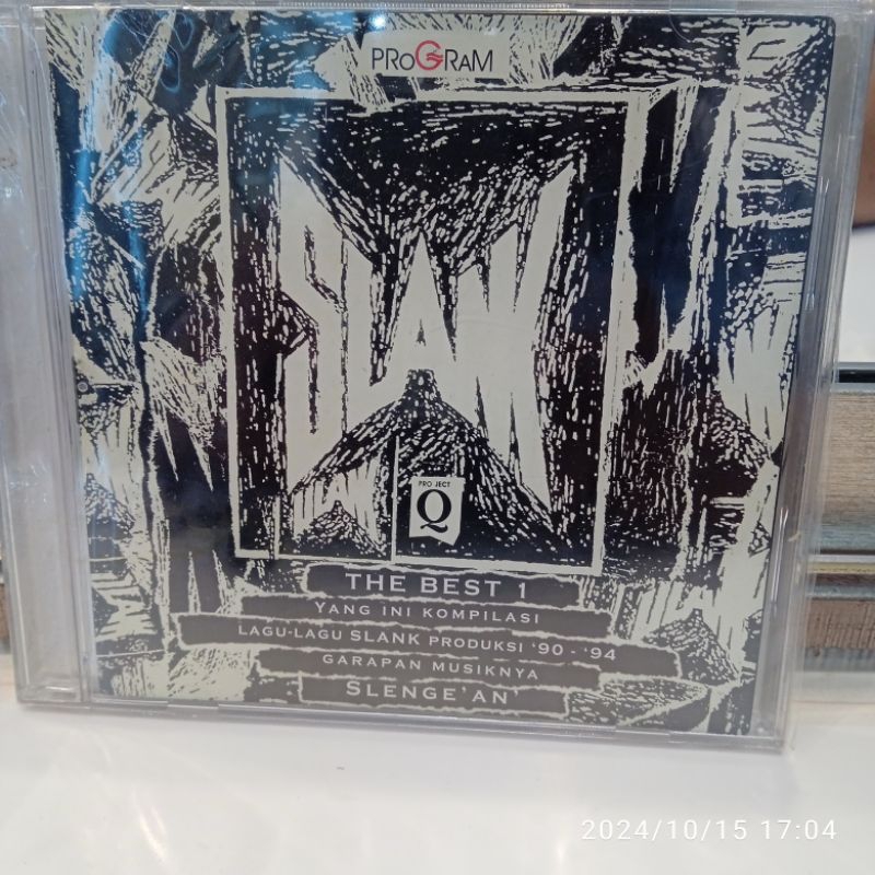 kaset cd slank the best 1 segel baru