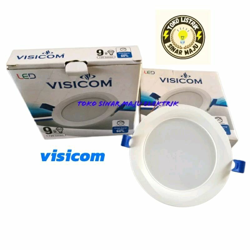 Lampu Downlight Visicom  9 Watt