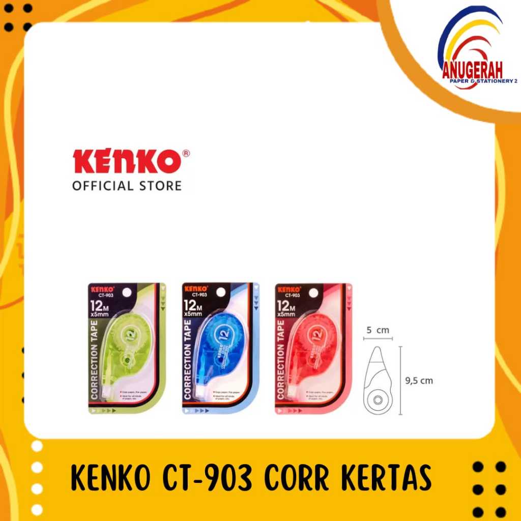 

KENKO CT-903 CORR KERTAS (PCS)