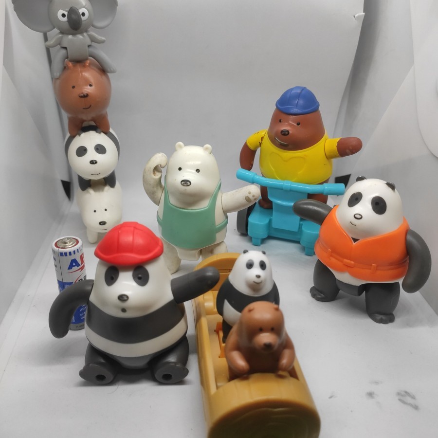 dijual mainan murah set figure WBB happymeals McD takeall semua