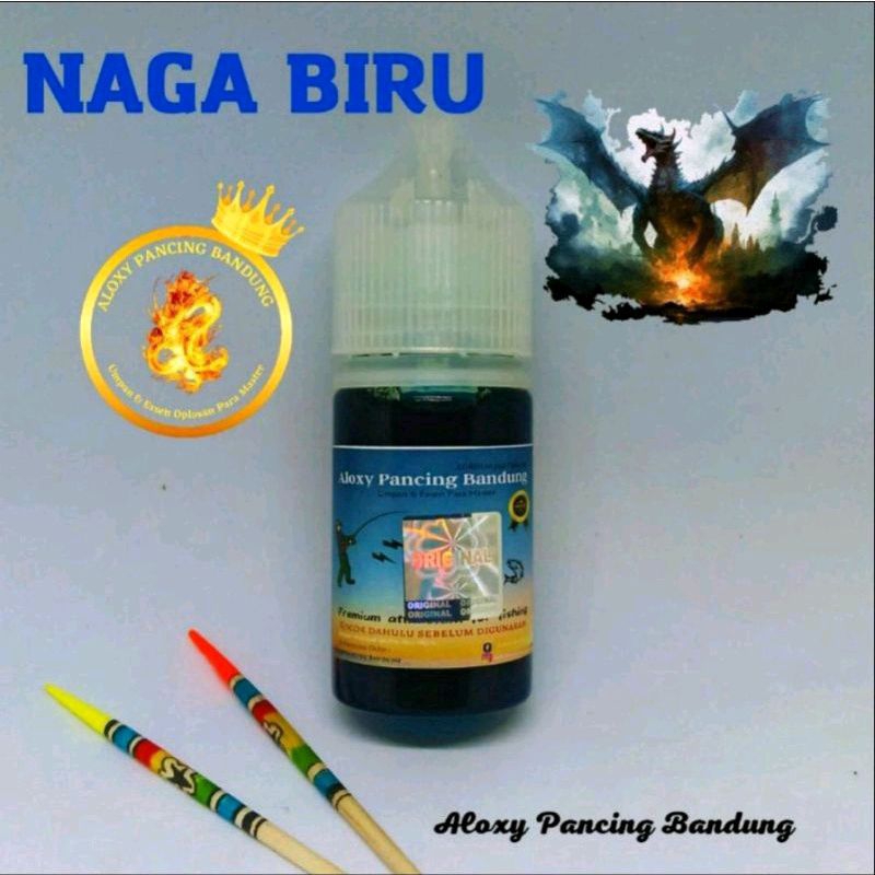 0essen oplosan ikan mas NAGA BIRU - s