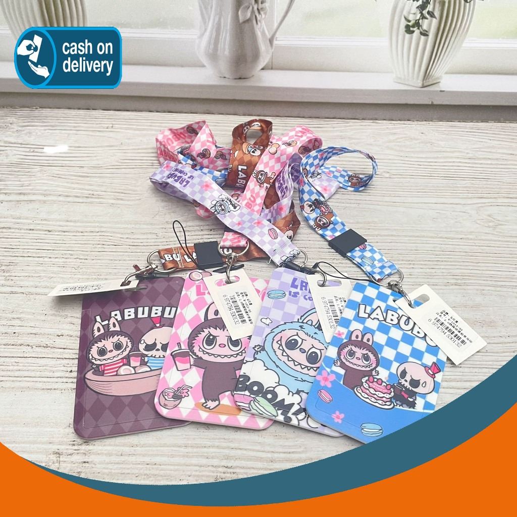 

LANYARD KARTU NAMA LABUBU MN-1499 POPMART THE MONSTER TASTY MACARONS ID CARD NAME TAG CARDHOLDER GANTUNGAN KARTU NAMA PENGENAL BANK MEWAH KOREA JEPANG ALAT TULIS KANTOR SEKOLAH SUVENIR KADO MURAH TERMURAH COD
