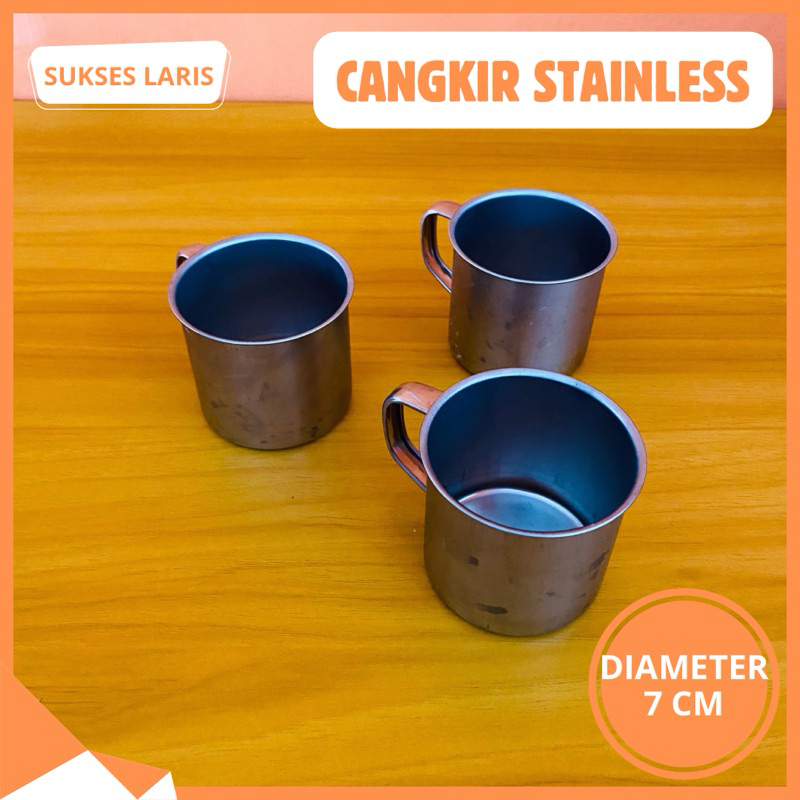 CANGKIR STAINLESS THAI TEA TEH TARIK ES TEH | CANGKIR | GELAS CANGKIR