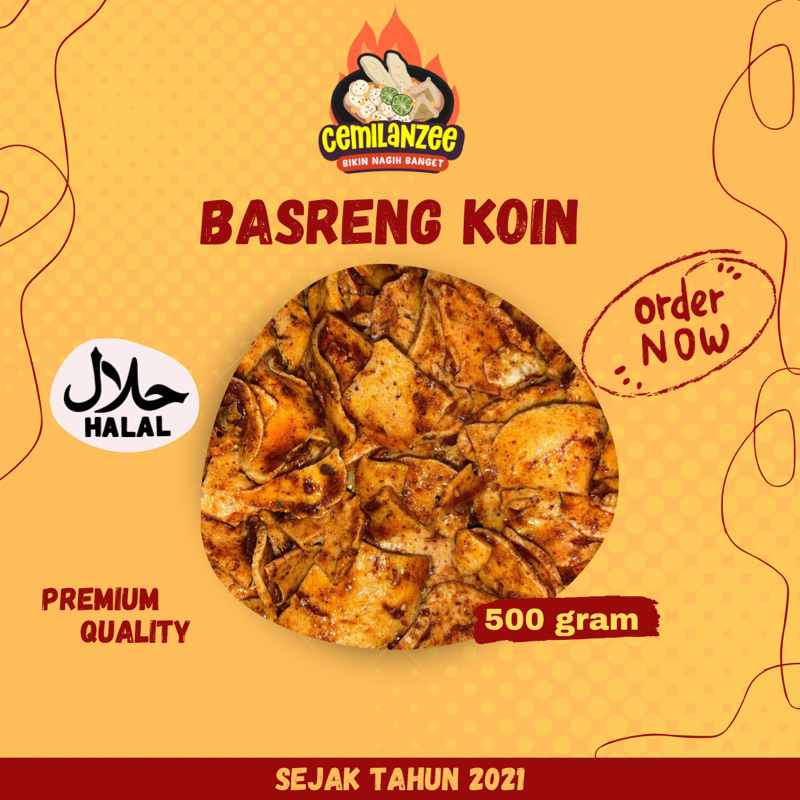 

BASRENG KOIN PEDAS 500GR
