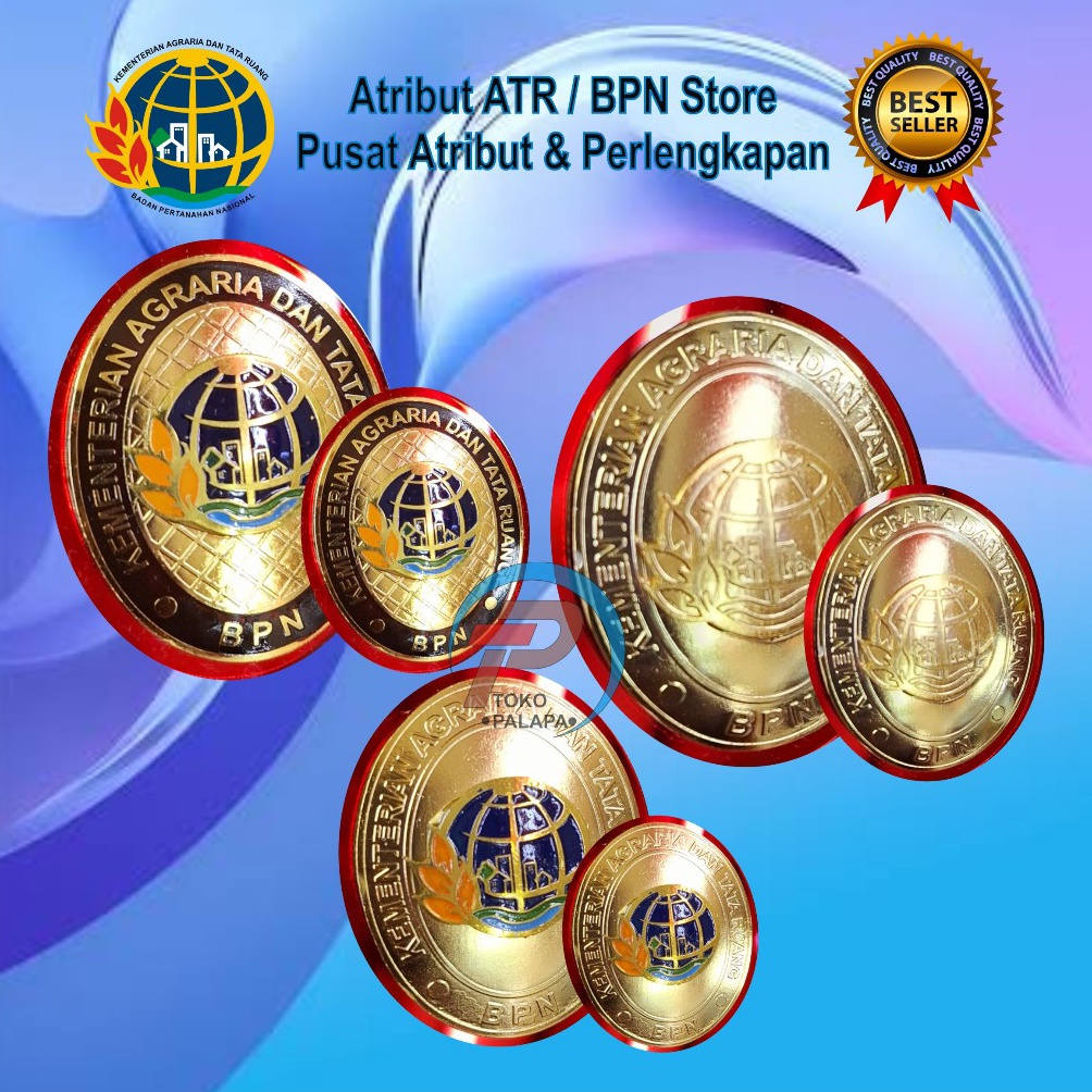 ART L87Y PIN KEMENTERIAN ATRBPN OVAL