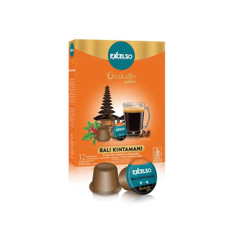

kopi kapsul unakaffe excelso Bali kintamani