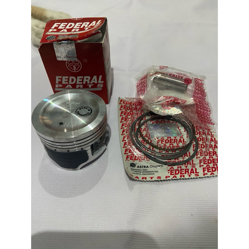 Piston Kit Honda Kharisma x Kharisma D Supra X 125 Original Vederal Parts Os 100