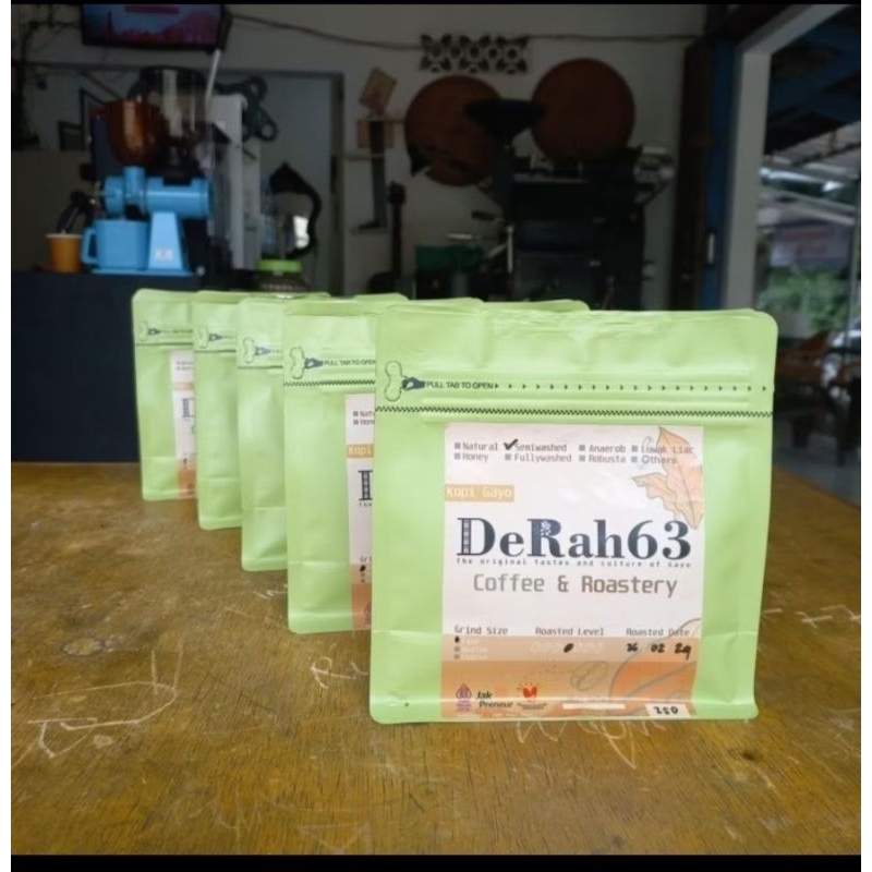 

Kopi Gayo Arabika Fullywashed Derah63