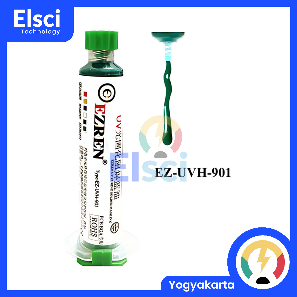 Ezren EZ-0436 Cat PCB Solder Mask Hijau