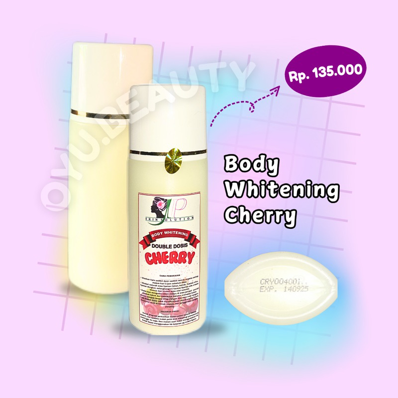 [IPUNG] Body whitening Double Dosis Cherry hb malam dosting hb malam ceri hb malam cherry