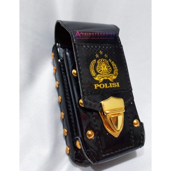ART B6L dompet hp pinggang polri double slottempat hp polisi tribrata
