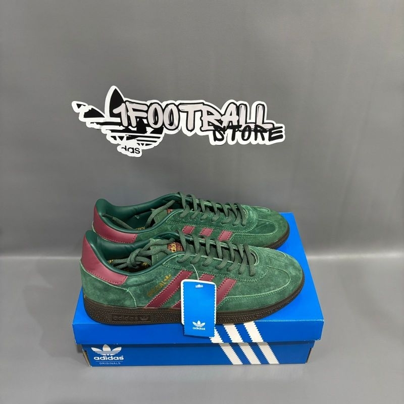 adidas spezial green burgundy