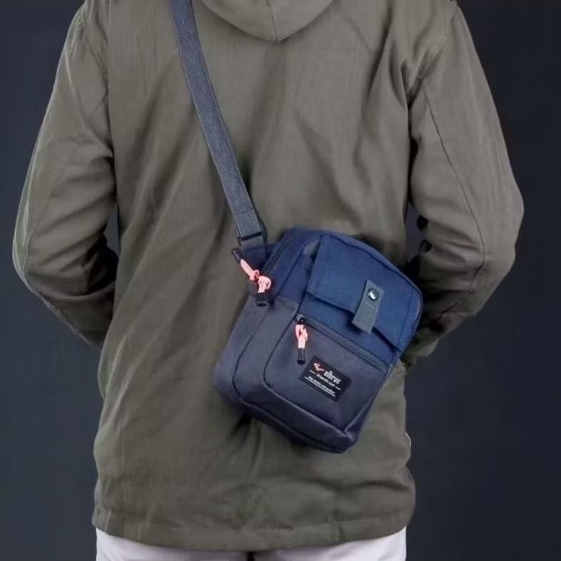 MONTAGEE Tas Selempang Pria Slingbag Kecil Tas Hp Pouch Bag