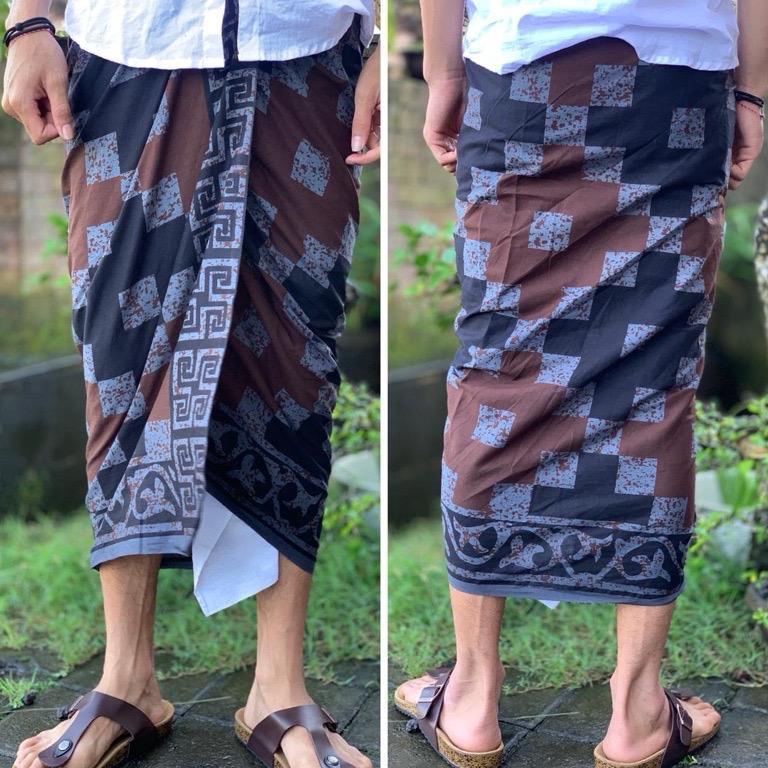 Potongan spesial SAPUT BATIK PRINT INDIGO  SAPUT BATIK BALI