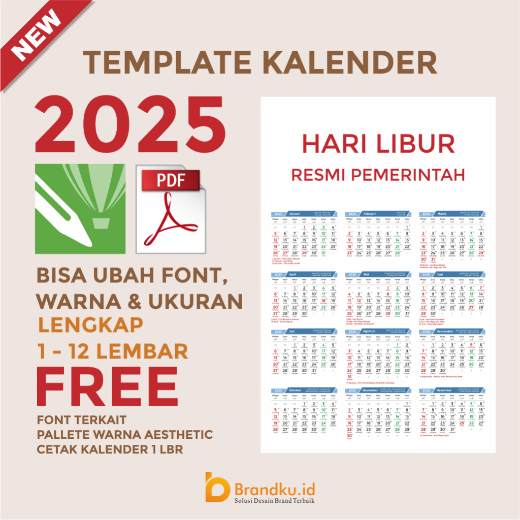 

TEMPLATE KALENDER 2025 CORELDRAW HARI LIBUR RESMI PEMERINTAH BISA GANTI WARNA, FONT, UKURAN BAHAN KALENDER 2025 EDITABLE KALENDER HIJRIYAH KALENDER JAWA LENGKAP TEMPLATE KALENDER 2025 CDR FILE MENTAHAN KALENDER 2025