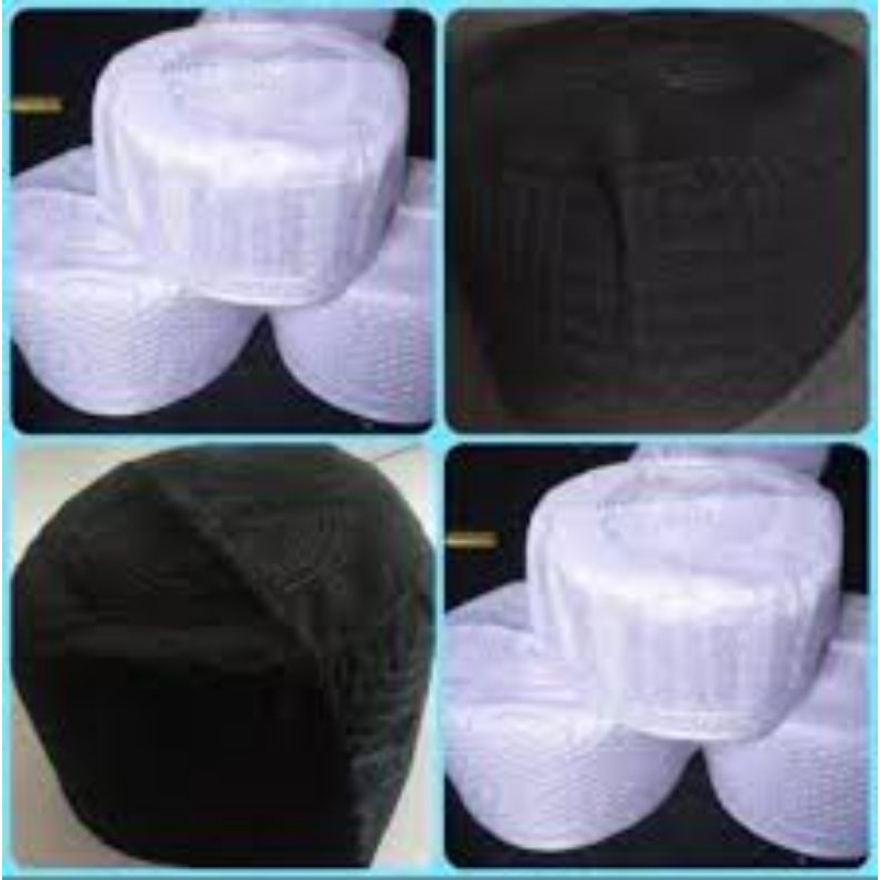 Peci Haji Madinah Peci haji termurah Hitam Putih dewasa anak anak