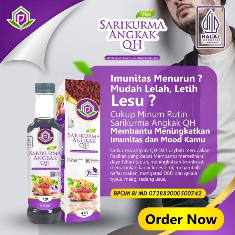 SARI KURMA ANGKAK QUSTHUL HINDI 470gr