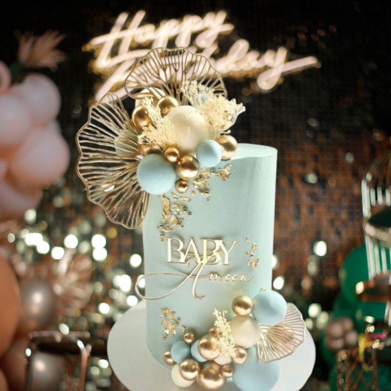 

cake custom baby shower//welcome baby