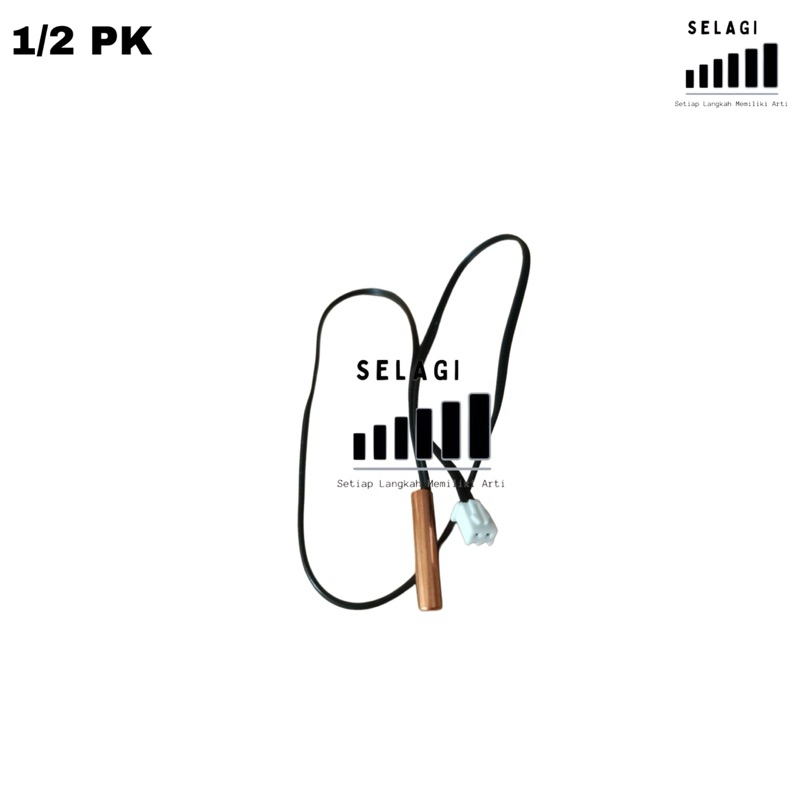 Termis ac Toshiba 1/2 pk single sensor suhu ac Toshiba 1/2 pk thermistor ac Toshiba 1/2 Pk 4 kilo oh