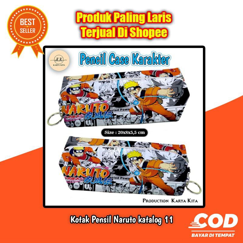 

[MIX PENCASE] pencil case karakter NARUTO TAK 11