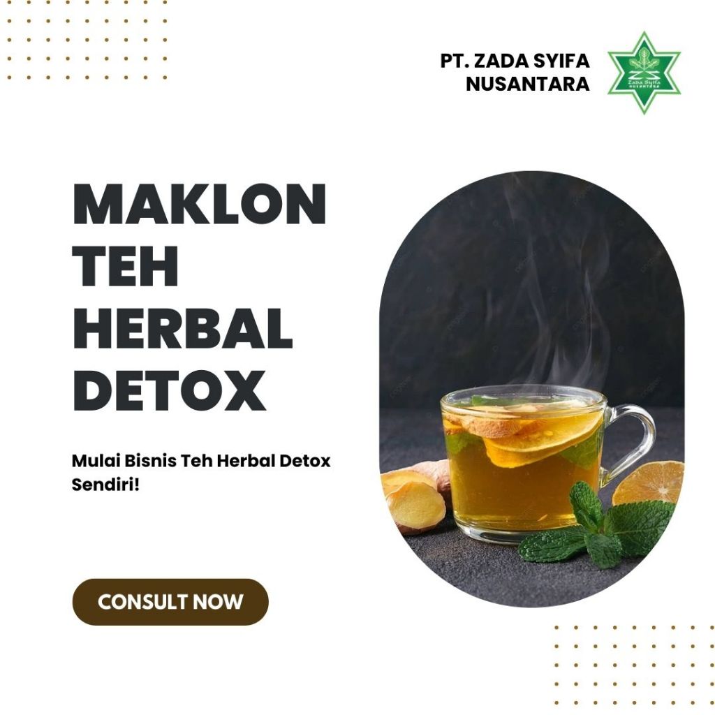 

Maklon Teh Herbal Detox Paling Ampuh