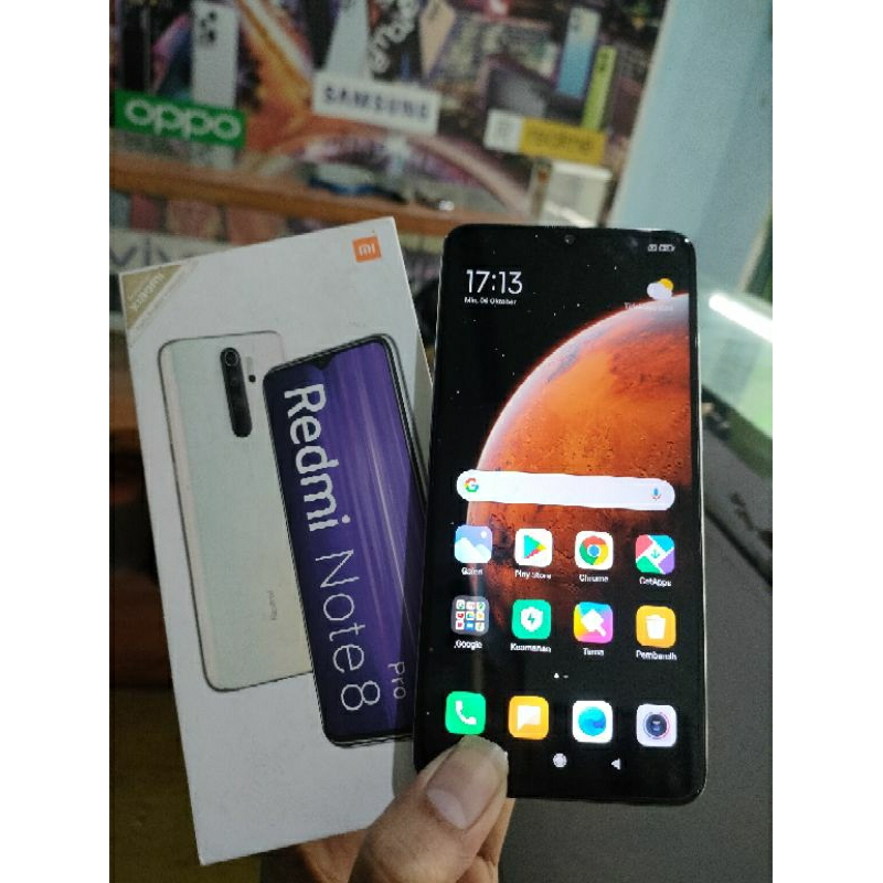 redmi note 8 pro 6/64 second resmi