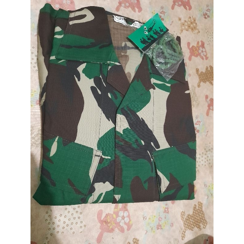 BAJU PDL TNI PEMBAGIAN PT PANCA PRIMA