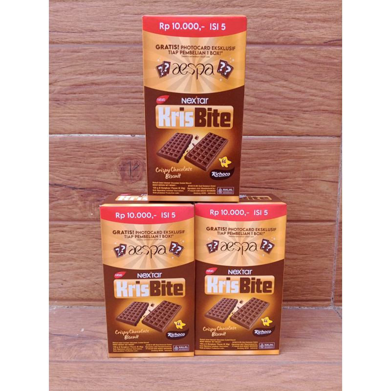 

( Box ) Nabati Nextar Krisbite Crispy Chocolate Biscuit isi 5pcs