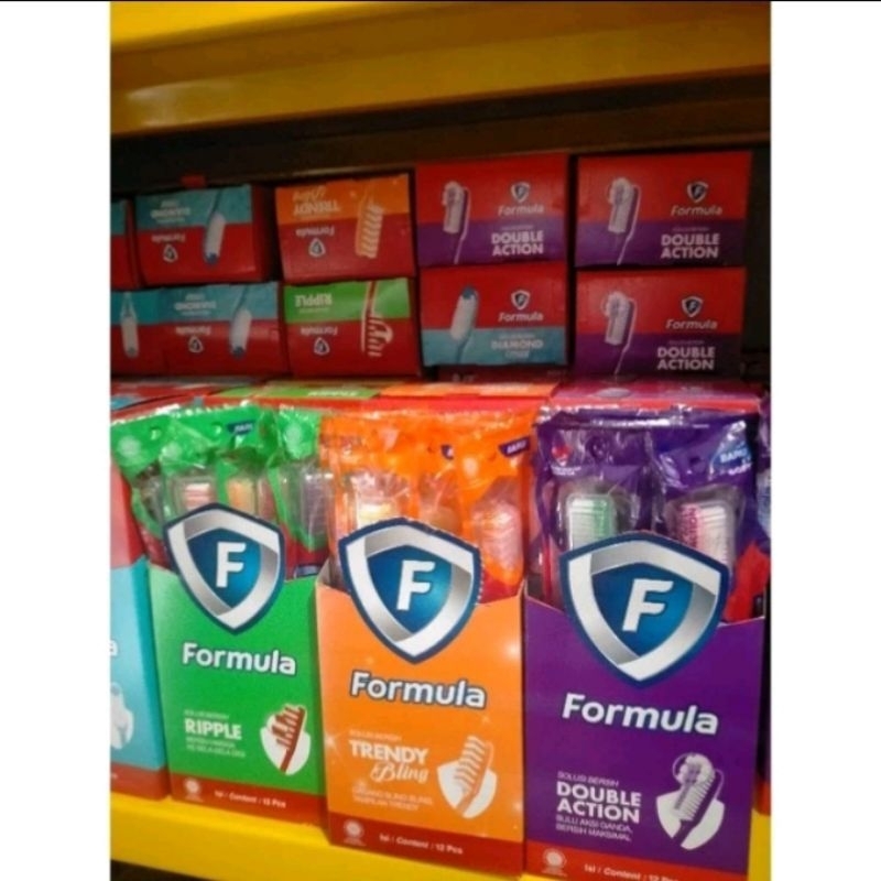 Sikat Gigi Formula 1 Box Isi 12
