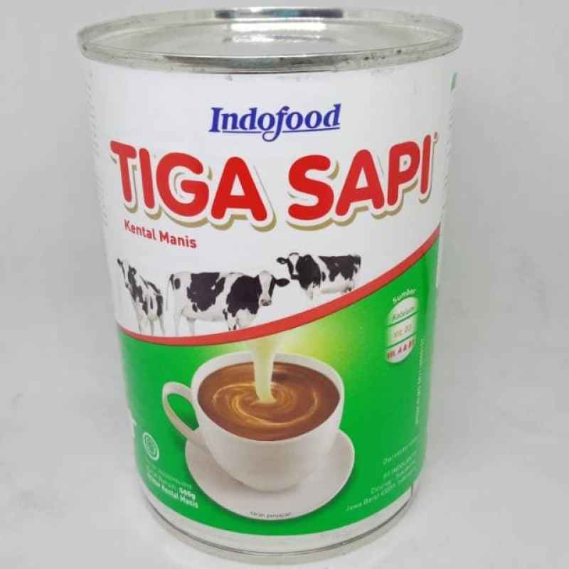 

Susu Kental manis Tiga Sapi 490 gram