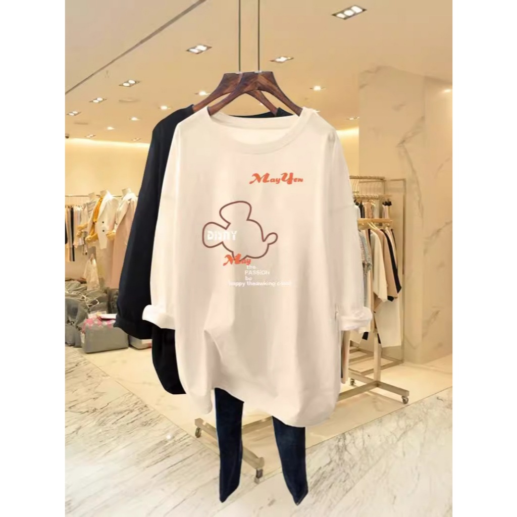 OBLONG LENGAN PANJANG/KAOS OBLONG OVERSIZE/BAJU OBLONG WANITA LENGAN PANJANG/KAOS WANITA KEKINIAN/OB