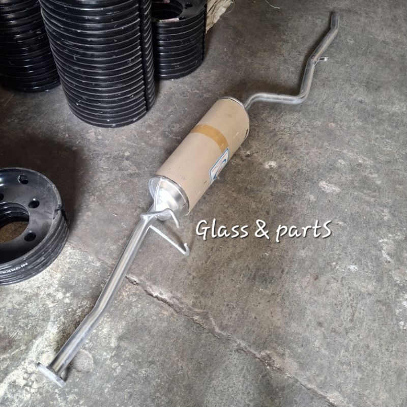 PIPA TABUNG KENALPOT T120SS/FUTURA KARBURATOR (PMI)