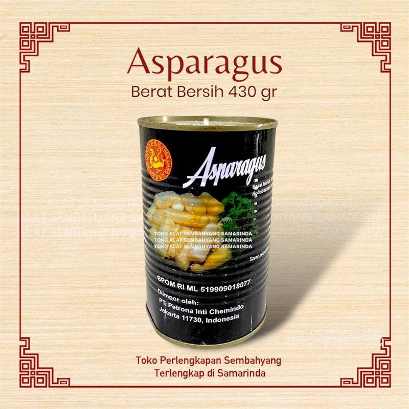 

Asparagus kaleng / Chen Liang Ji