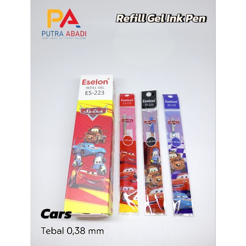 

Lima Pcs Isi Gel Pen 0,38 mm Refil Pen Gel Pen Doraemon Momo Unicorn Cars