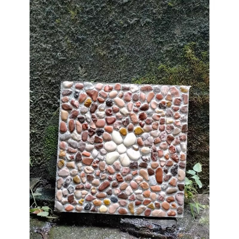 steping stone 30 cm x 30 cm, batu hiasan taman kotak, batu pijakan kaki