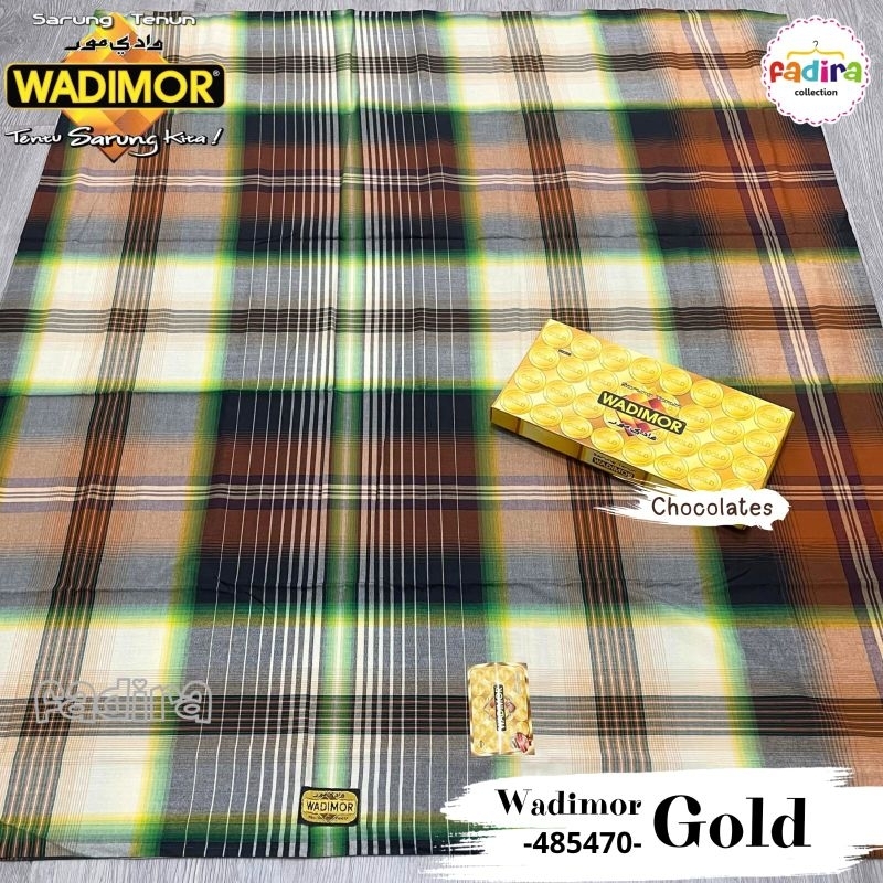 Sarung Wadimor Gold/Wadimor Motif Line/Sarung Dewasa