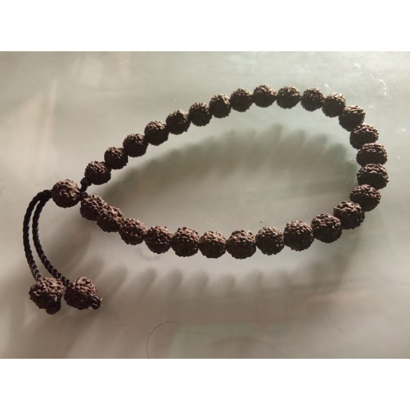 Gelang Jenitri hitam pekat ukuran kecil 7mm