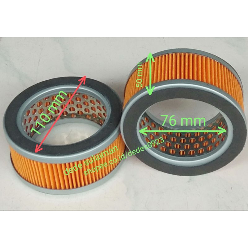 Air filter compressor puma/krisbow 7,5 hp sapai 10 hp