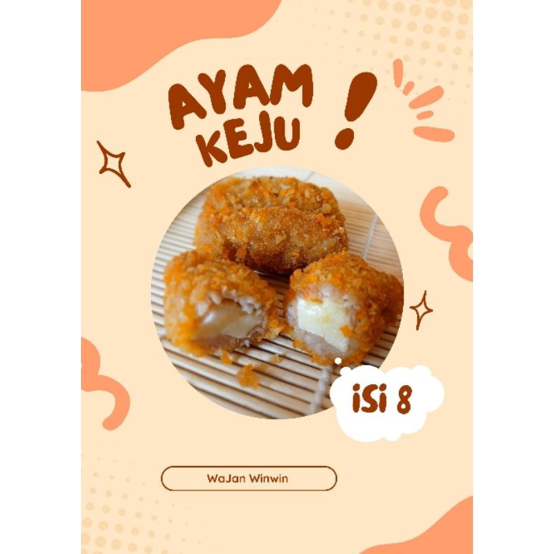 

Ayam Keju isi 8 pcs