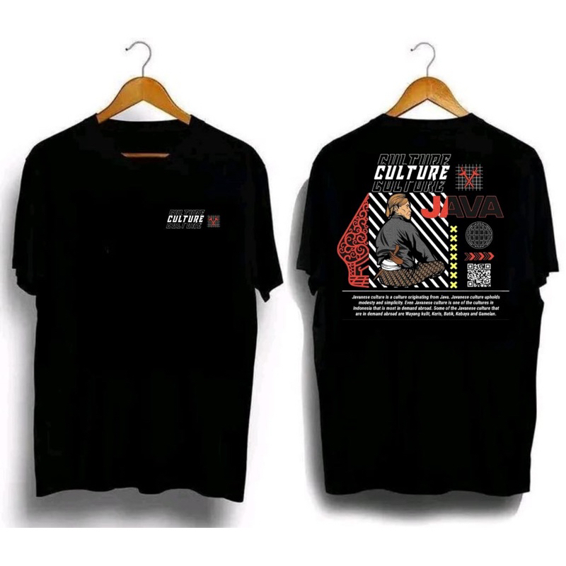 KAOS T-SHIRT JAVA CULTURE