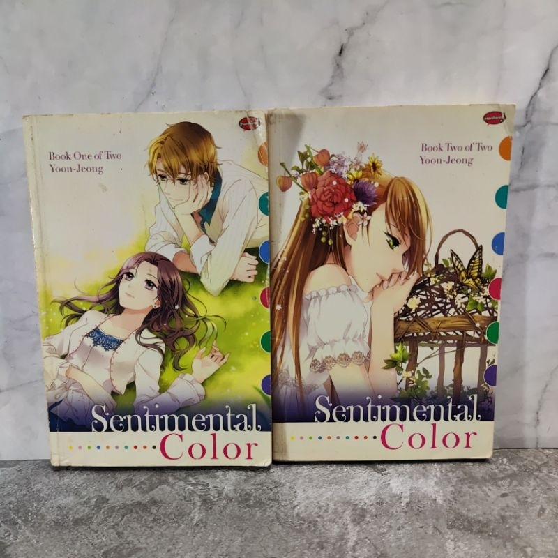 Buku / Komik Sentimental Color, Vol 1,2, Manhwa, Yoon Jeong