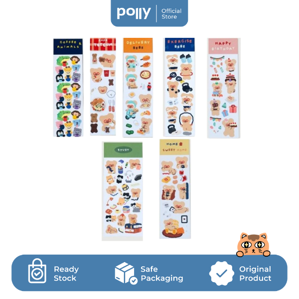 

TETEUM Sticker Pack / Stiker lucu premium original