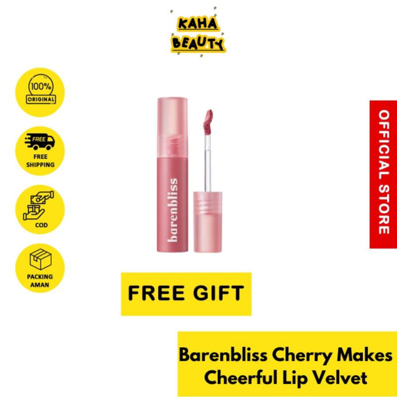 [BARENBLISS] BARENBLISS CHERFULL LIP VELVET