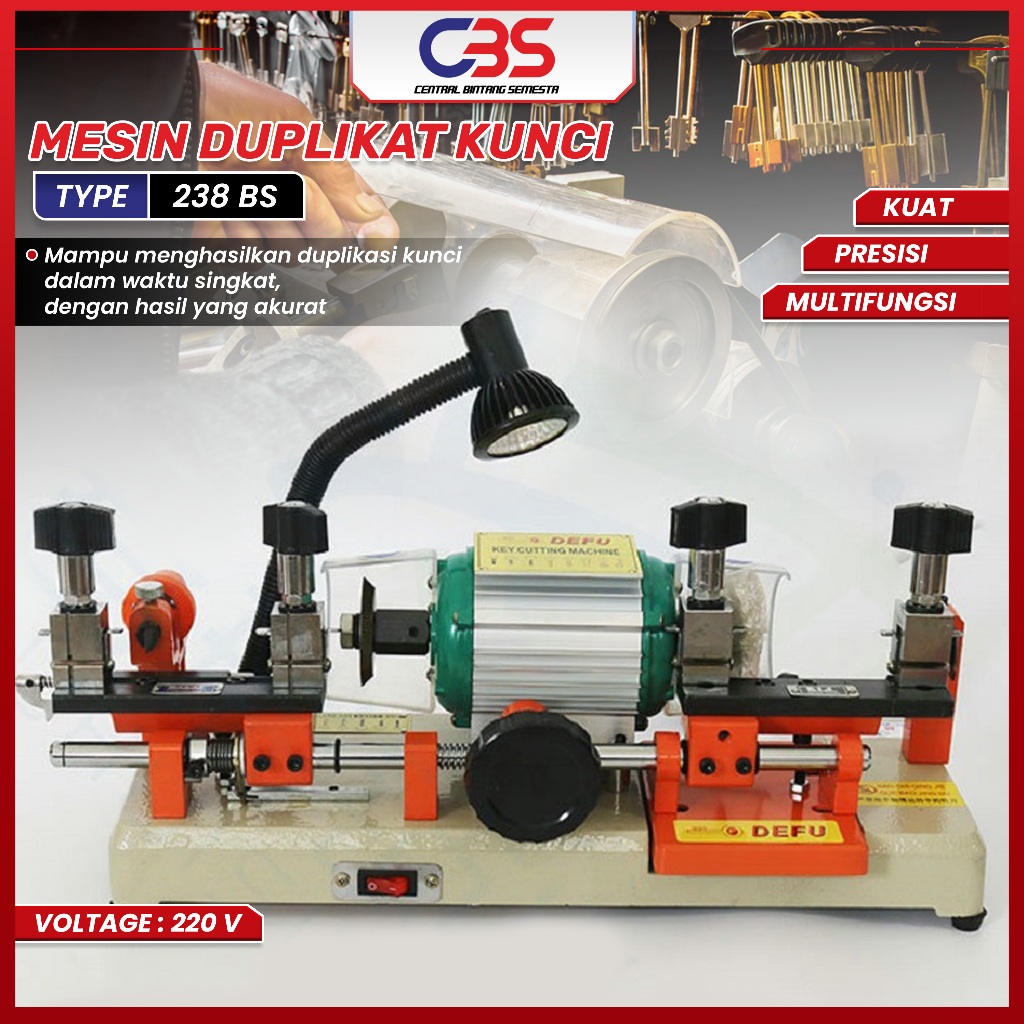 Mesin Duplikat Kunci Defu 238-BS